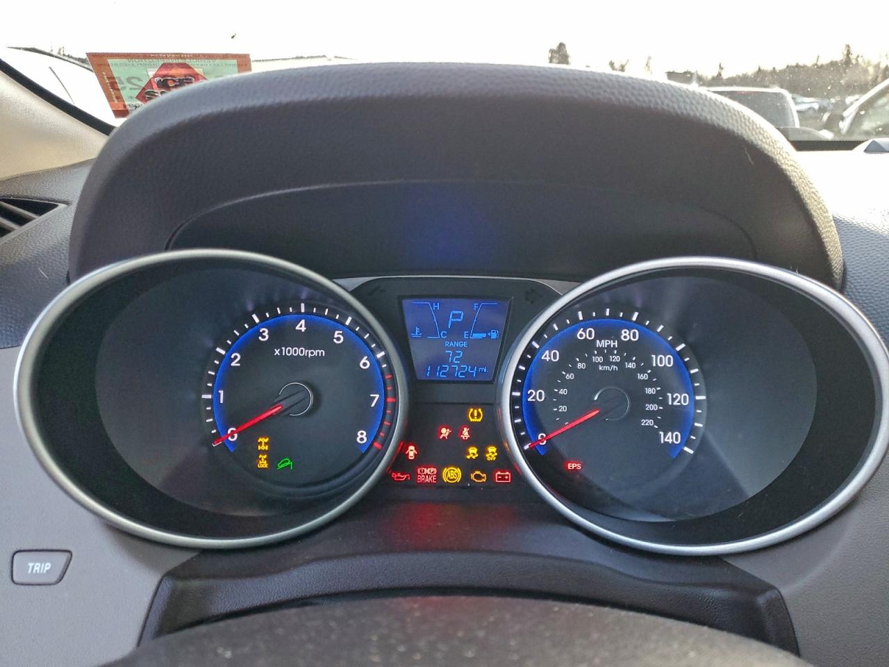 2013 Hyundai Tucson Gls VIN: KM8JUCAC2DU580669 Lot: 94667965