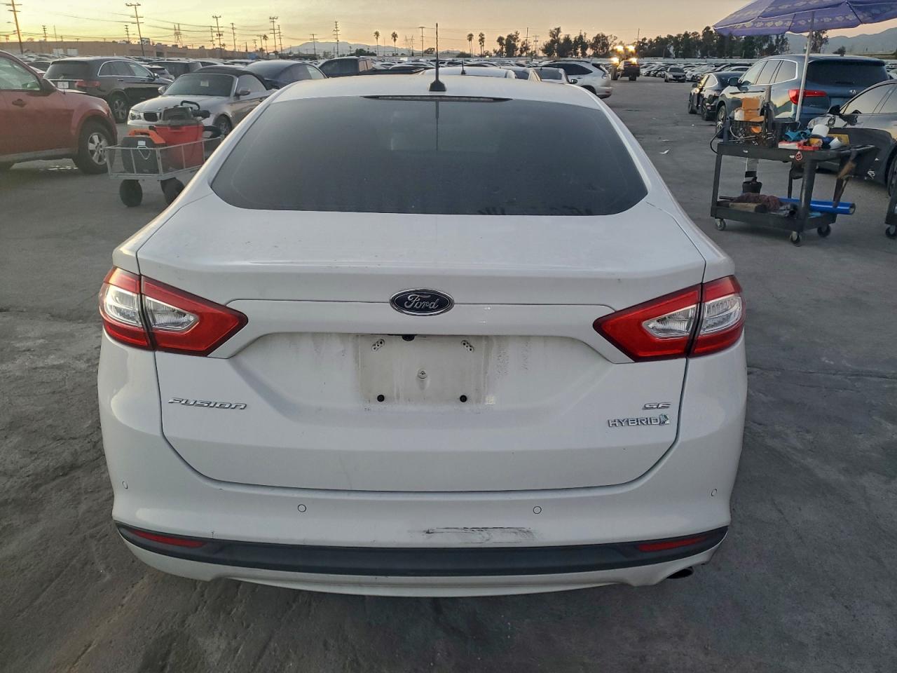 2016 Ford Fusion Se Hybrid VIN: 3FA6P0LUXGR106153 Lot: 95421025