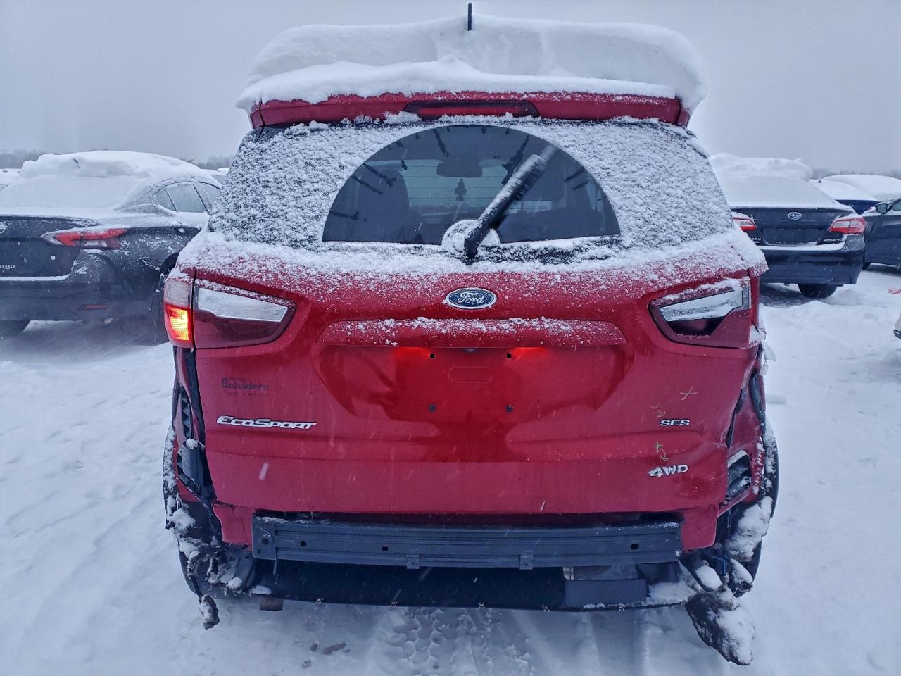 2018 Ford Ecosport Ses VIN: MAJ6P1CL1JC191127 Lot: 95244875