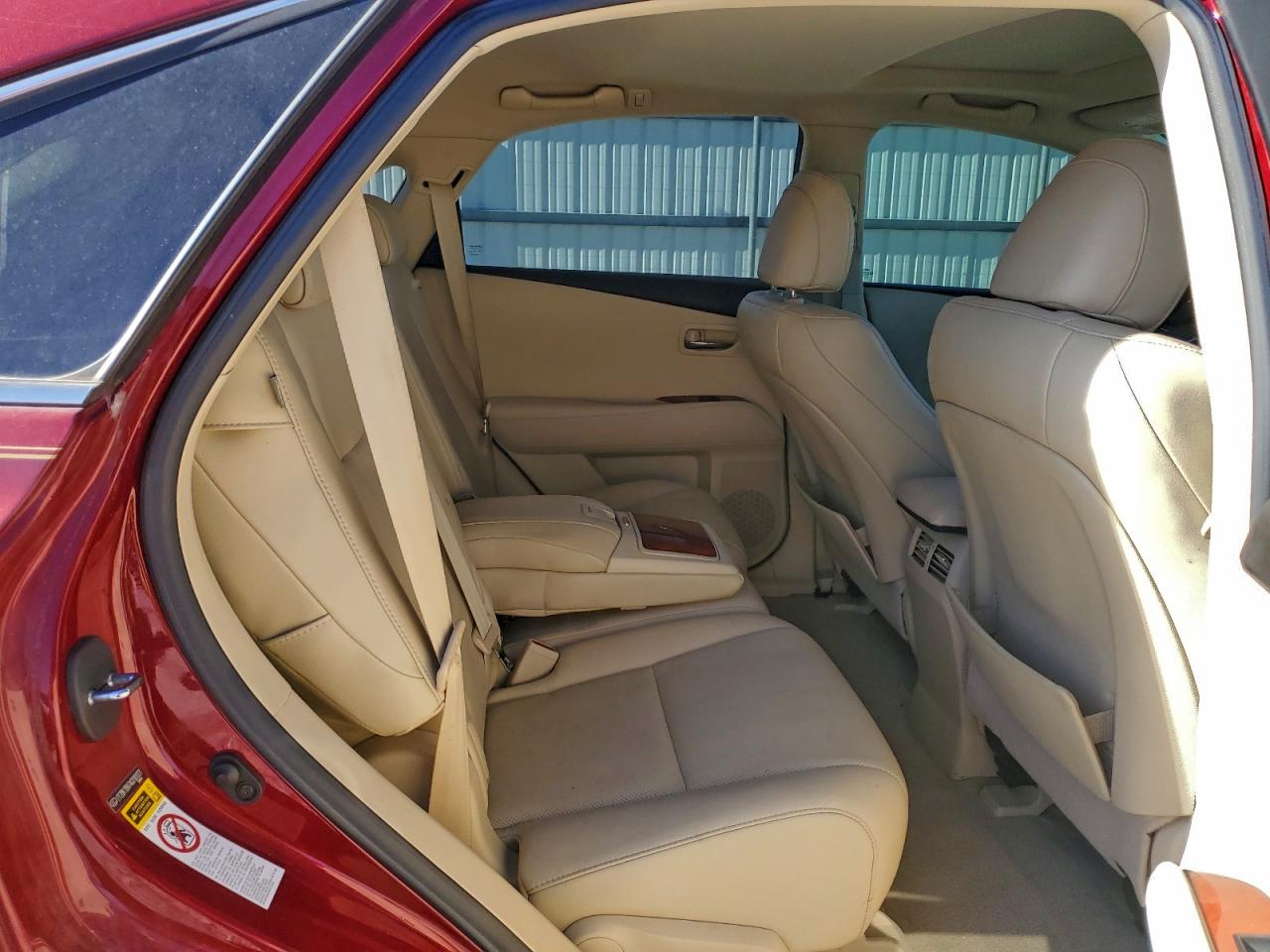 2010 Lexus Rx 350 VIN: 2T2BK1BA7AC010123 Lot: 96163245