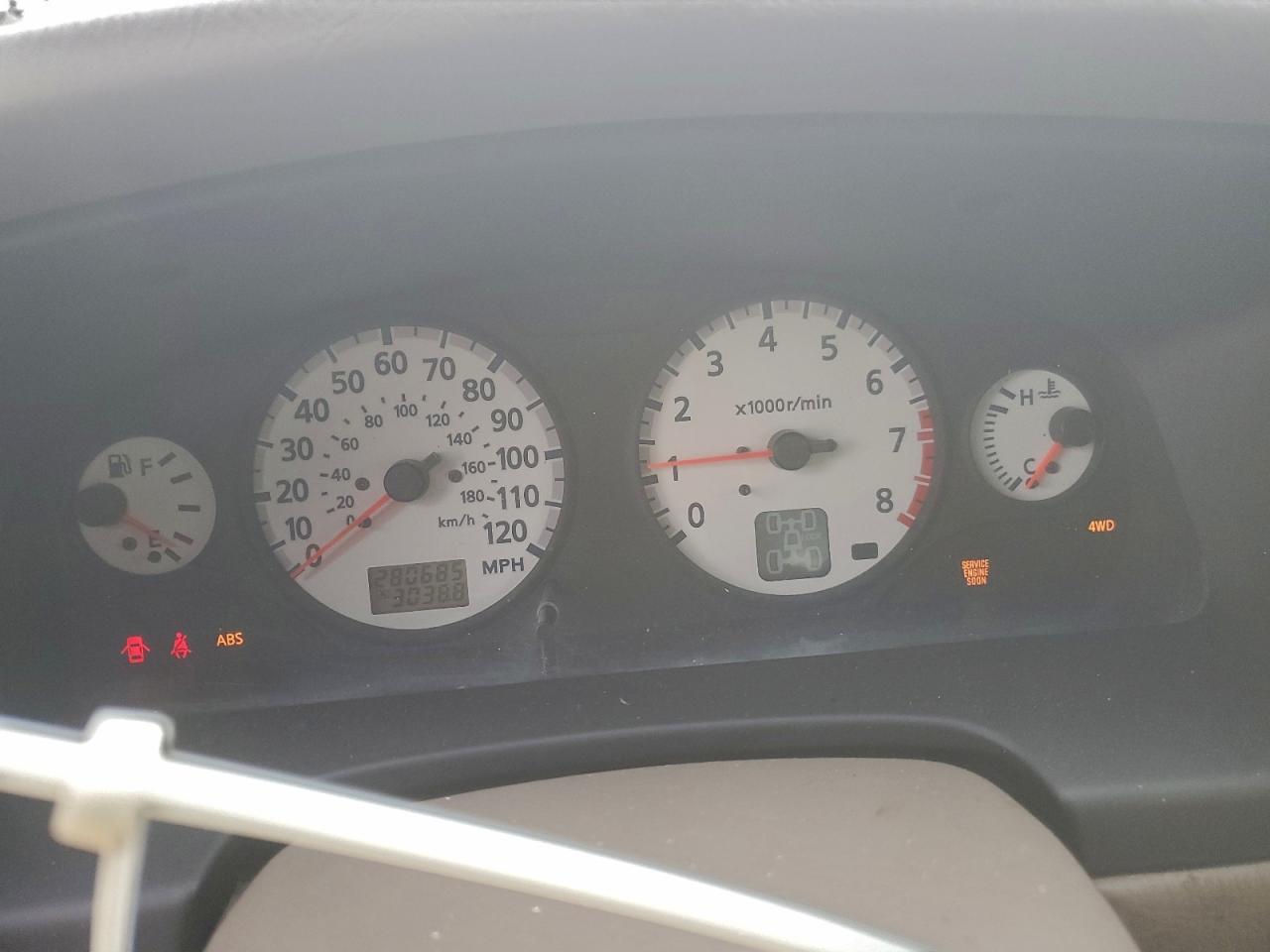 2001 Nissan Pathfinder Le VIN: JN8DR09Y71W583394 Lot: 96128995