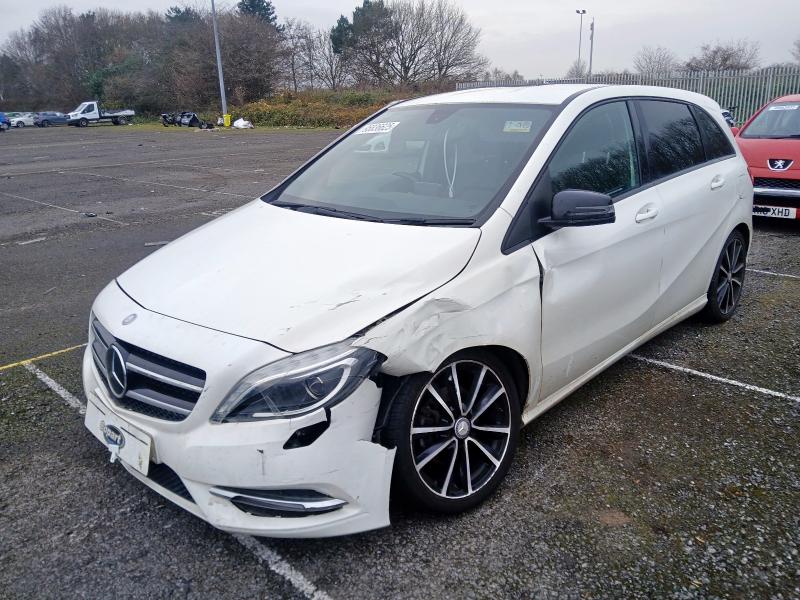 2014 MERCEDES-BENZ B CLASS B180 [1.5] CDI SPORT 5DR AUTO for sale at Copart SANDTOFT