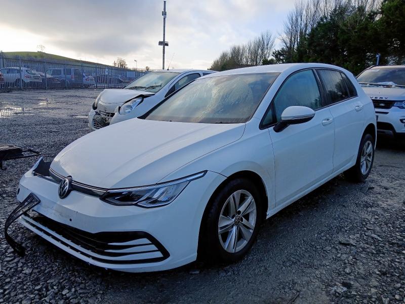 2022 VOLKSWAGEN GOLF 1.5 TSI LIFE 5DR for sale at Copart BELFAST