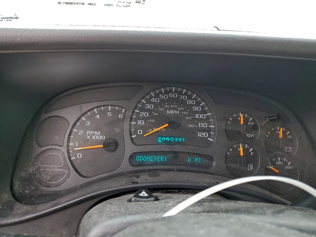 2003 GMC Yukon VIN: 1GKEC13Z23R309518 Lot: 95202415