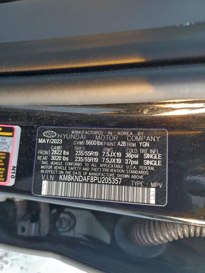 2023 Hyundai Ioniq 5 Sel VIN: KM8KNDAF8PU205357 Lot: 95501375
