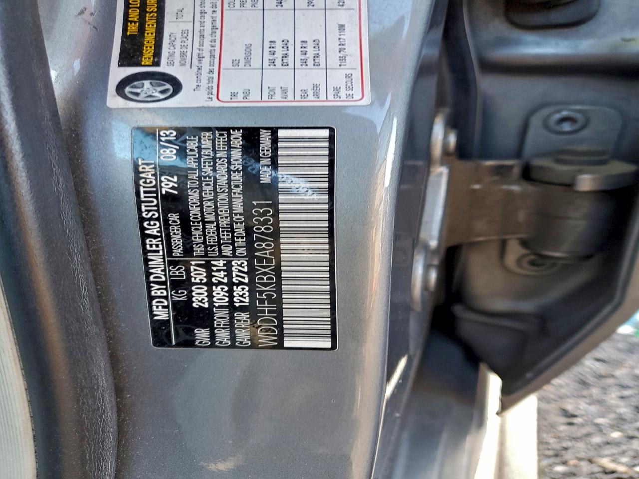 IV (W212, S212, C207)