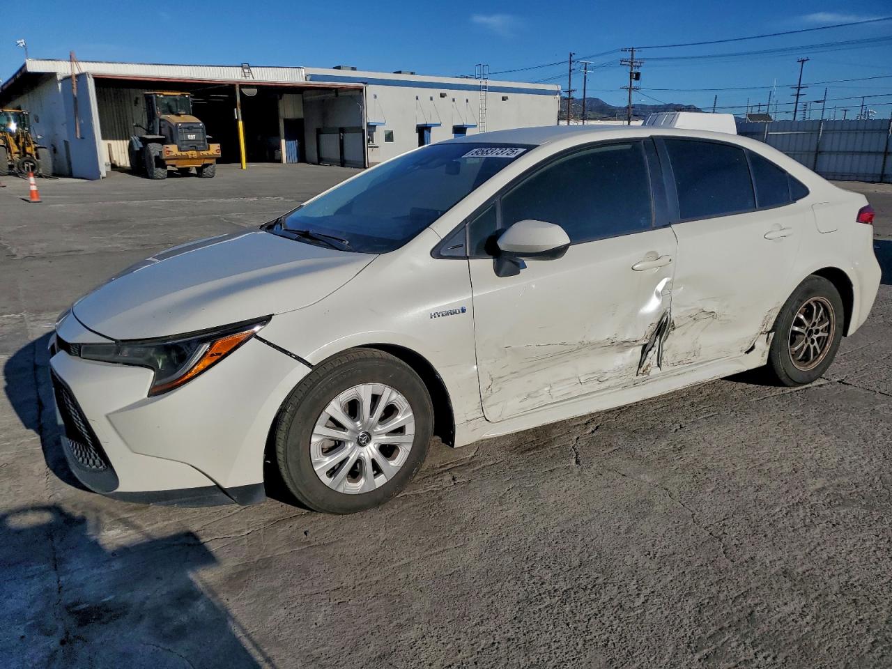 2020 Toyota Corolla Le VIN: JTDEBRBE9LJ017245 Lot: 95837375