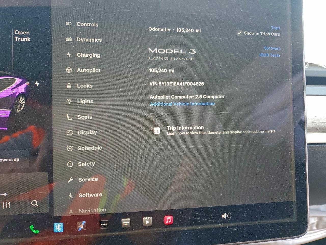 2018 Tesla Model 3 VIN: 5YJ3E1EA4JF004626 Lot: 85544525