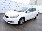 2012 KIA CEED 1.6 GDI 3 5DR DCT for sale at Copart WHITBURN