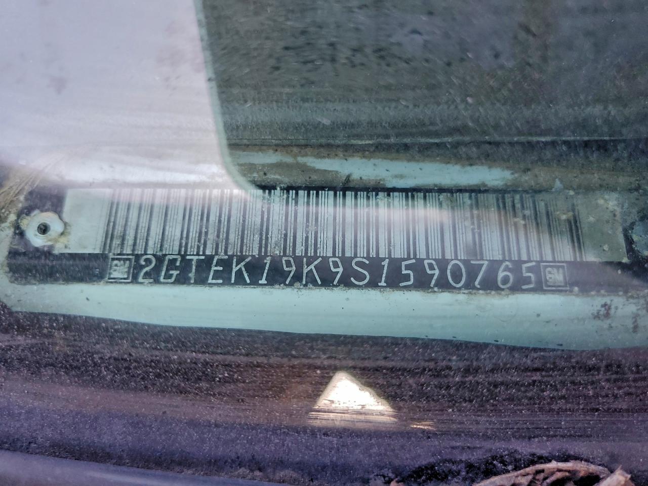 1995 GMC Sierra K1500 VIN: 2GTEK19K9S1590765 Lot: 95677155