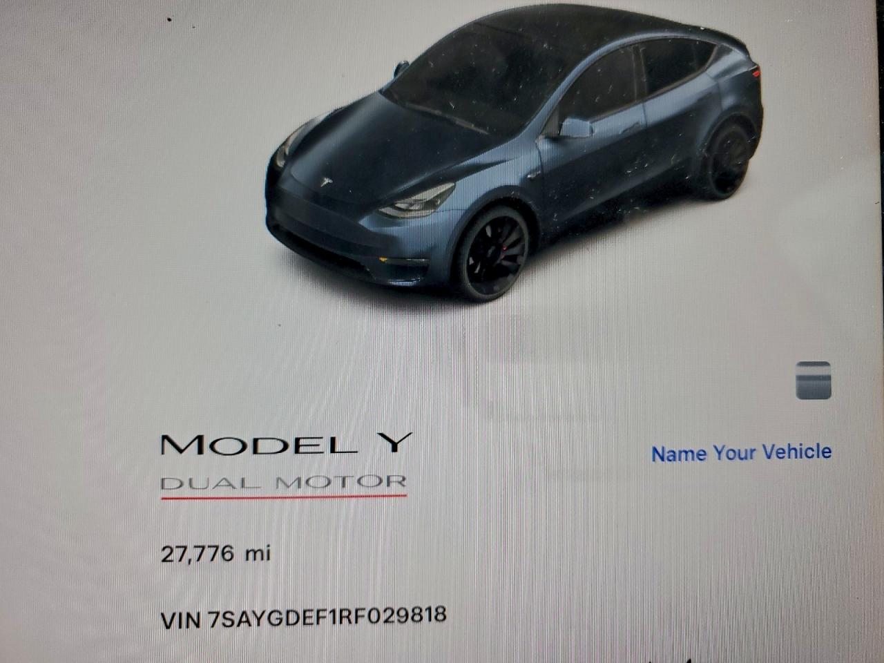 2024 Tesla Model Y VIN: 7SAYGDEF1RF029818 Lot: 95717335