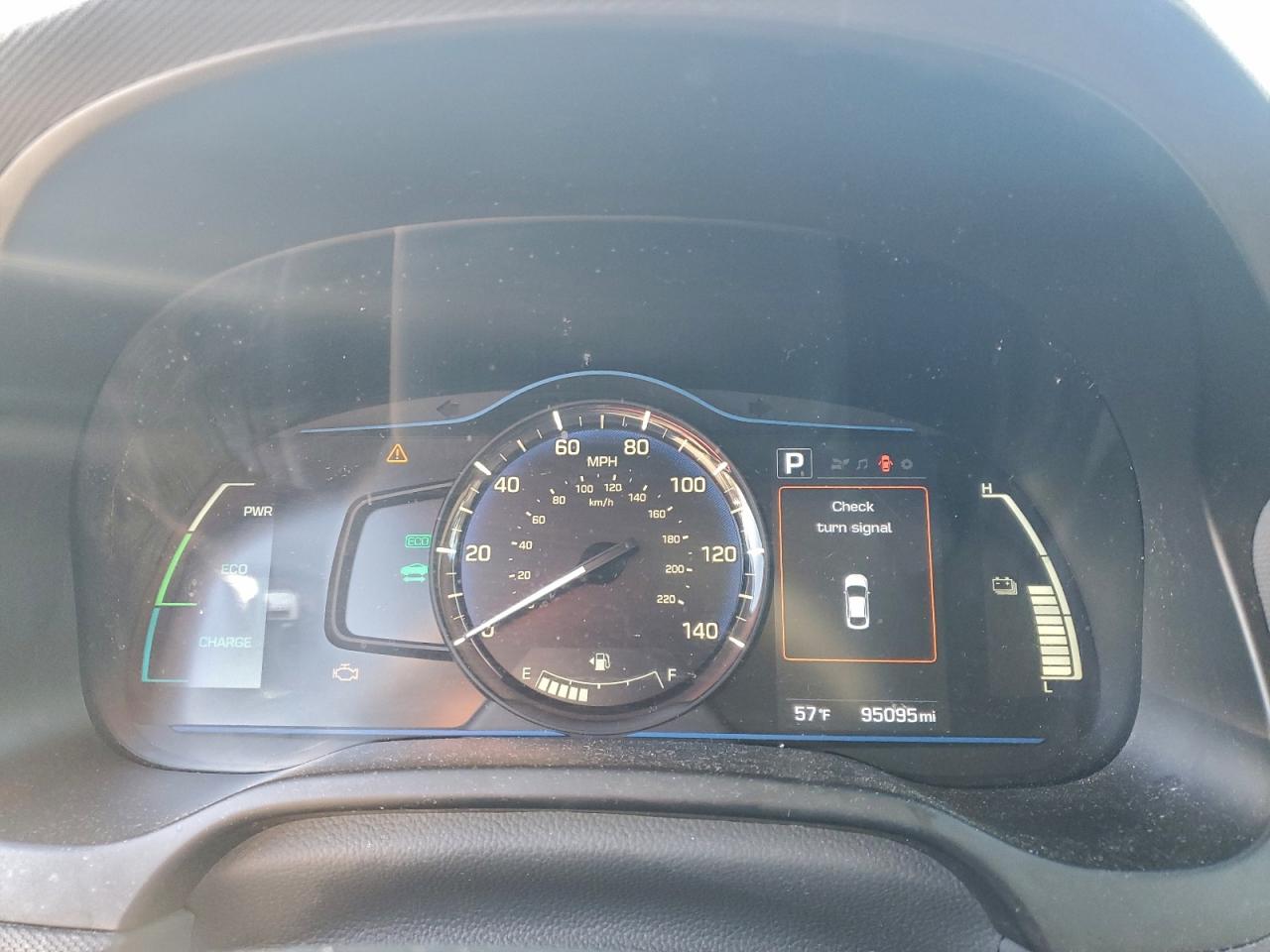 2017 Hyundai Ioniq Blue VIN: KMHC65LC7HU042079 Lot: 94295495