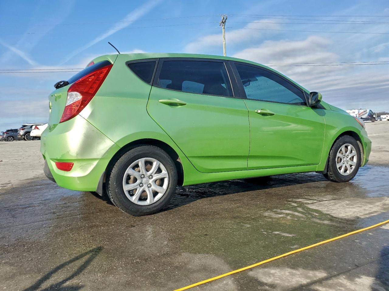 2014 Hyundai Accent Gls VIN: KMHCT5AEXEU171829 Lot: 98237095