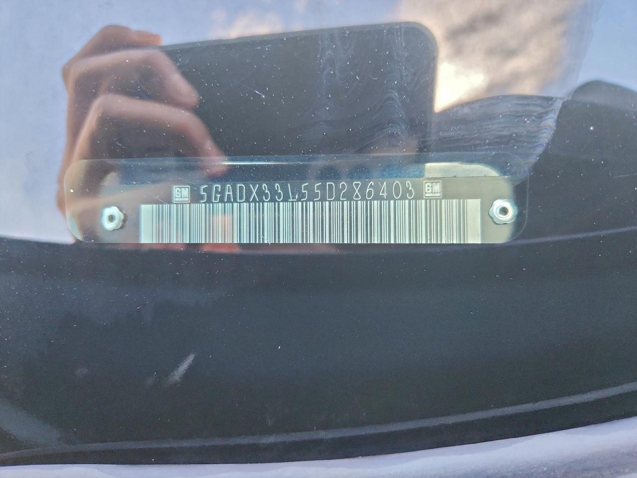 2005 Buick Terraza Cxl VIN: 5GADX33L55D286403 Lot: 94367745