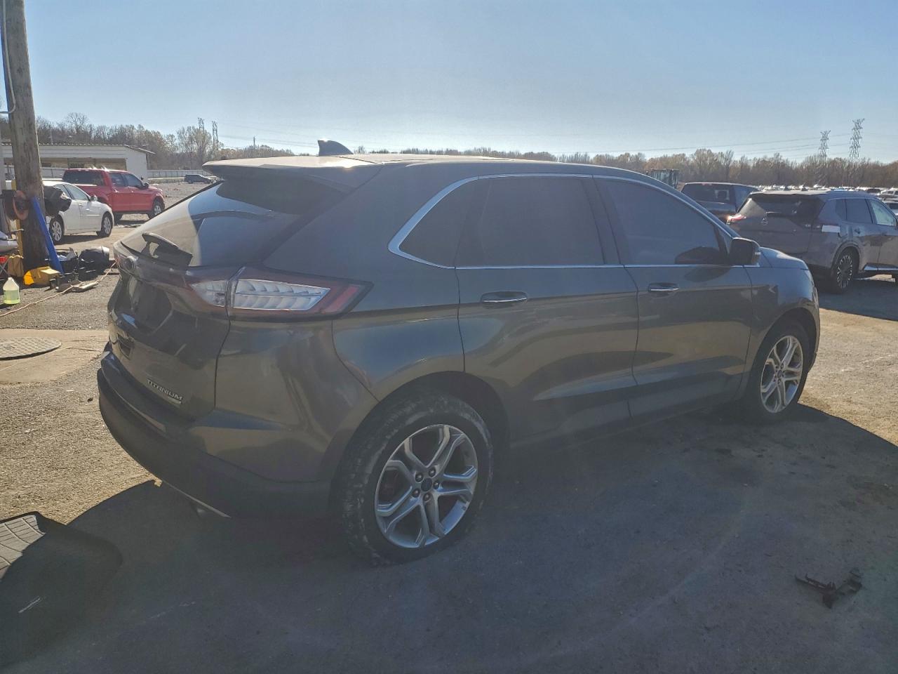 2017 Ford Edge Titanium VIN: 2FMPK3K95HBB52688 Lot: 97036085