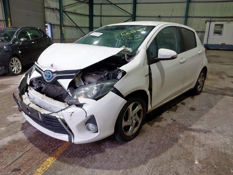 2017 TOYOTA YARIS 1.5 HYBRID ICON 5DR CVT for sale at Copart CHESTER