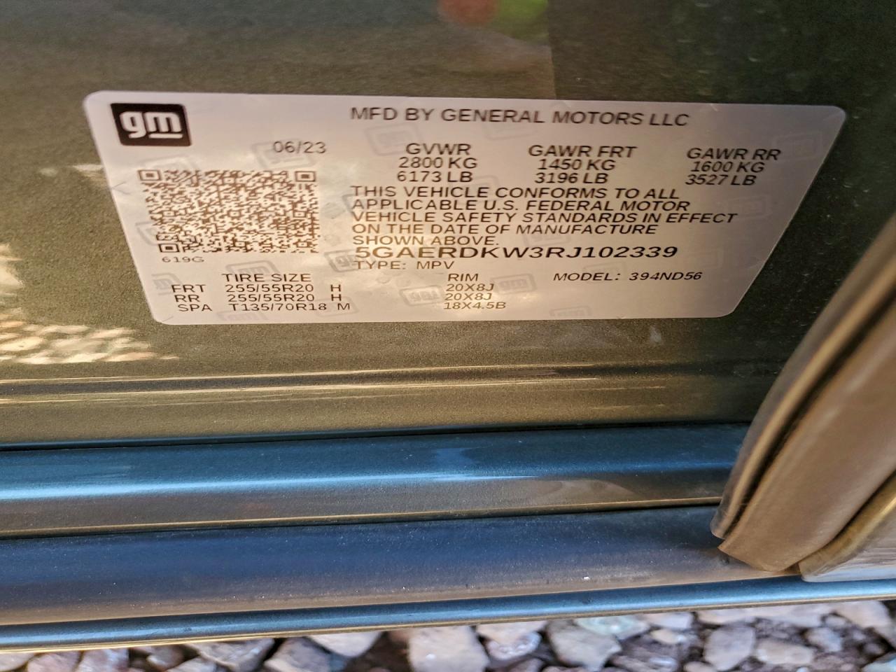 2024 Buick Enclave Avenir VIN: 5GAERDKW3RJ102339 Lot: 94830395