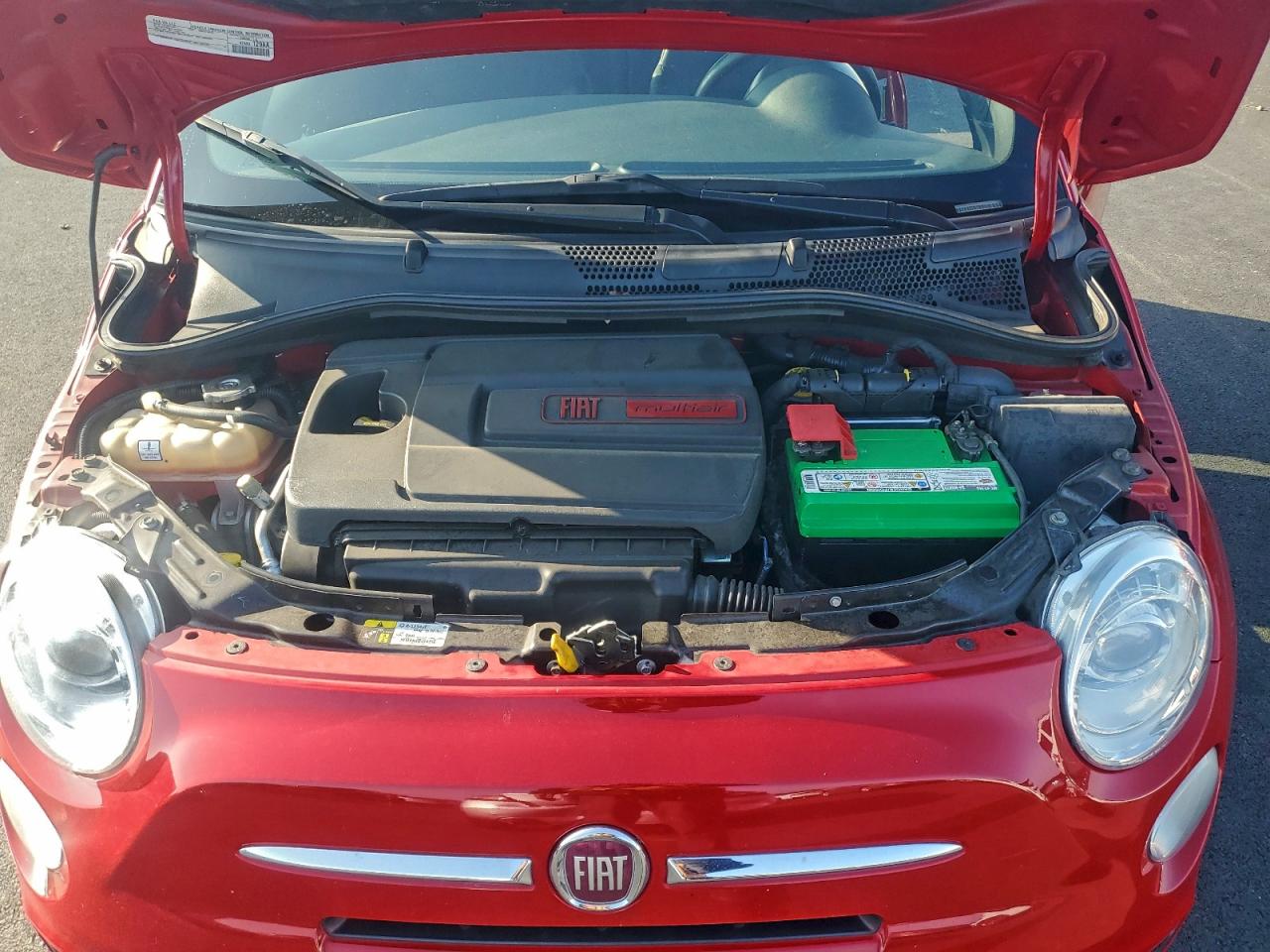 2015 Fiat 500 Sport VIN: 3C3CFFBR1FT615733 Lot: 94706225