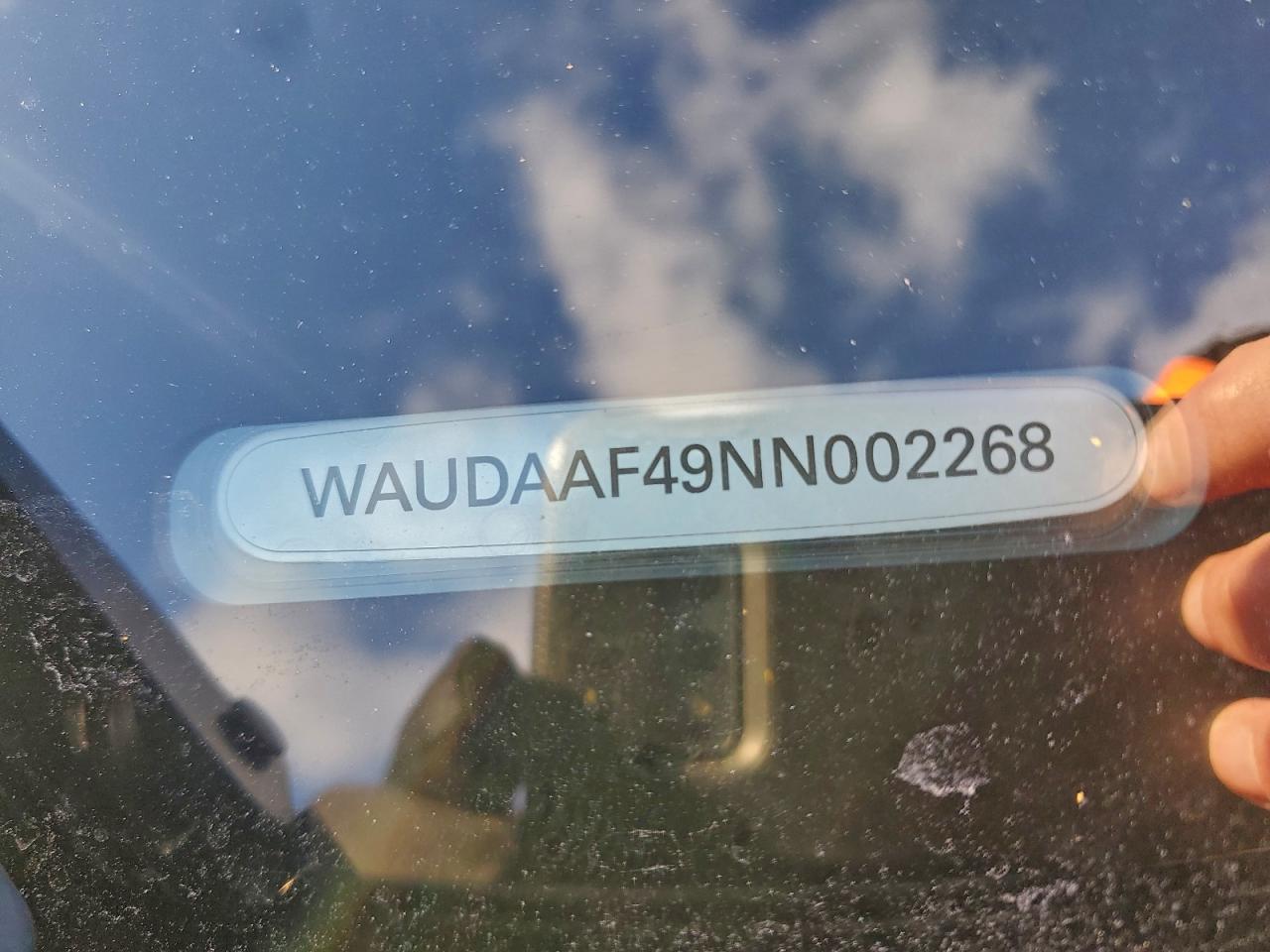 2022 Audi A4 Premium 45 VIN: WAUDAAF49NN002268 Lot: 94431085