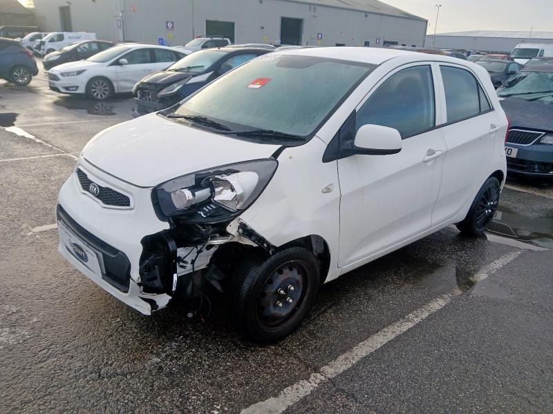 2014 KIA PICANTO 1.0 1 5DR for sale at Copart CHESTER