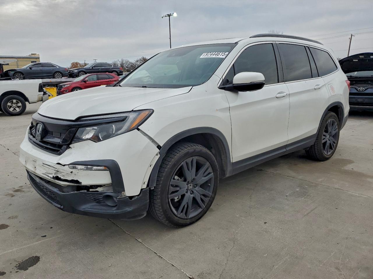 2021 Honda Pilot Se VIN: 5FNYF5H21MB005350 Lot: 97444615