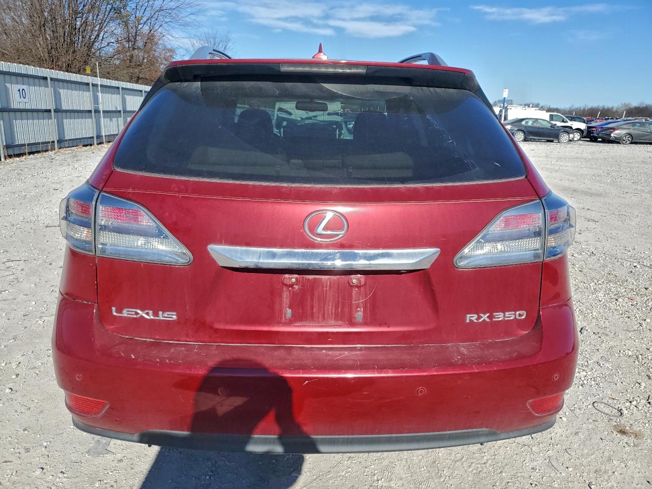 2010 Lexus Rx 350 VIN: 2T2BK1BA7AC010123 Lot: 96163245