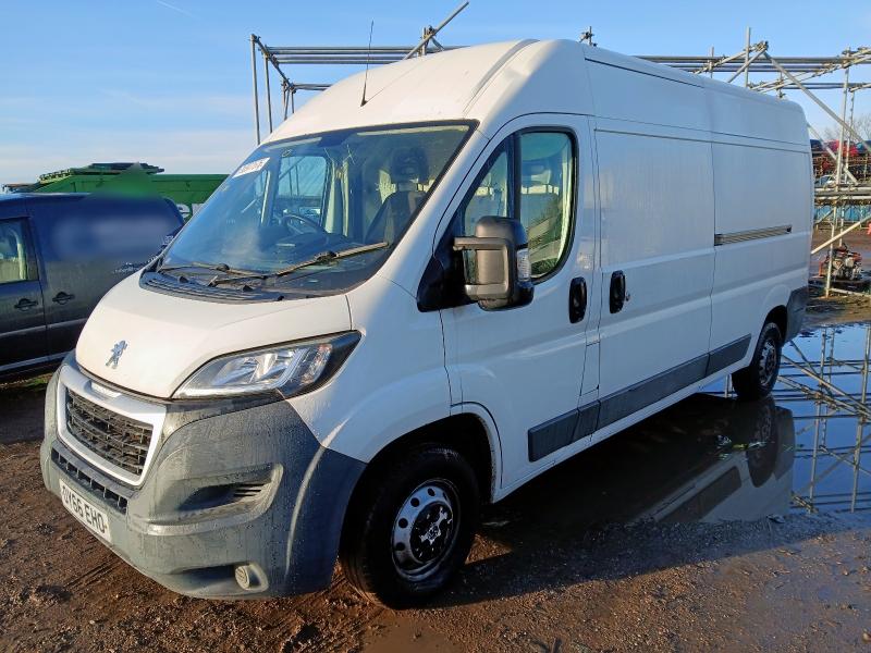 2016 PEUGEOT BOXER 2.0 BLUEHDI H2 PROFESSIONAL VAN 130PS for sale at Copart ROCHFORD