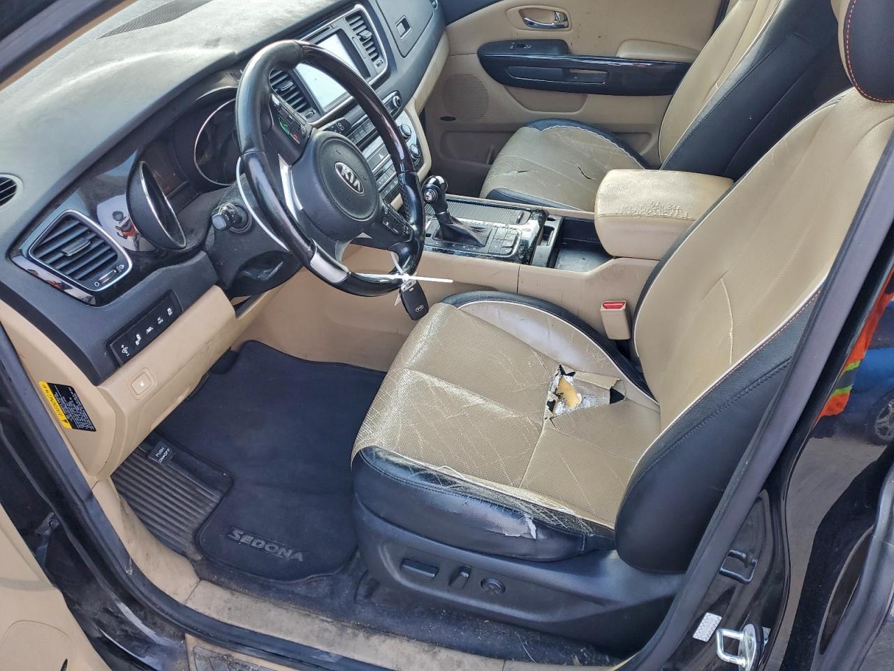 2016 Kia Sedona Sxl VIN: KNDME5C10G6187266 Lot: 95171805