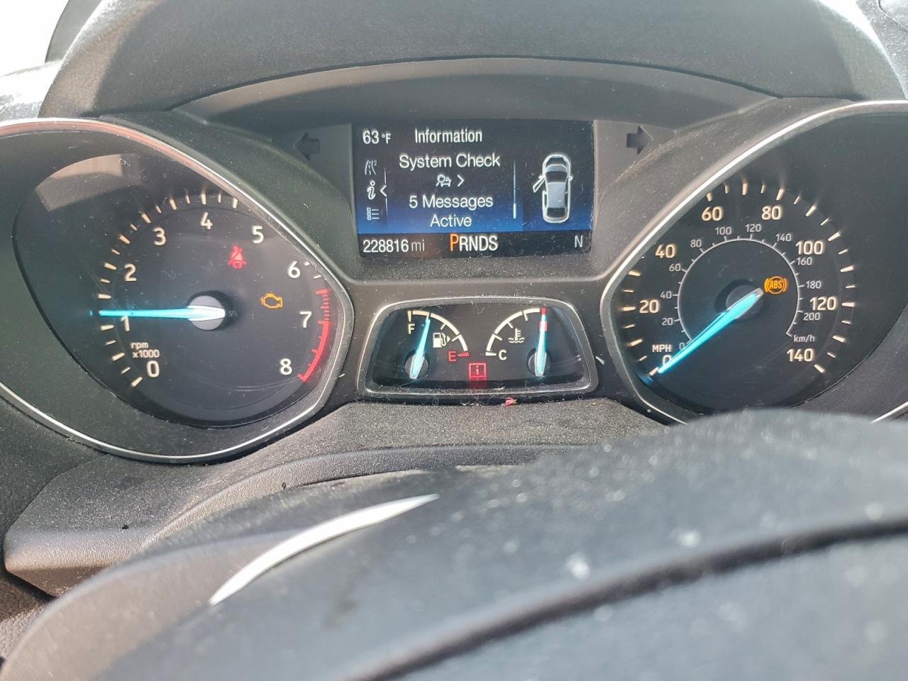 2017 Ford Escape Titanium VIN: 1FMCU0JD3HUA46845 Lot: 97269025