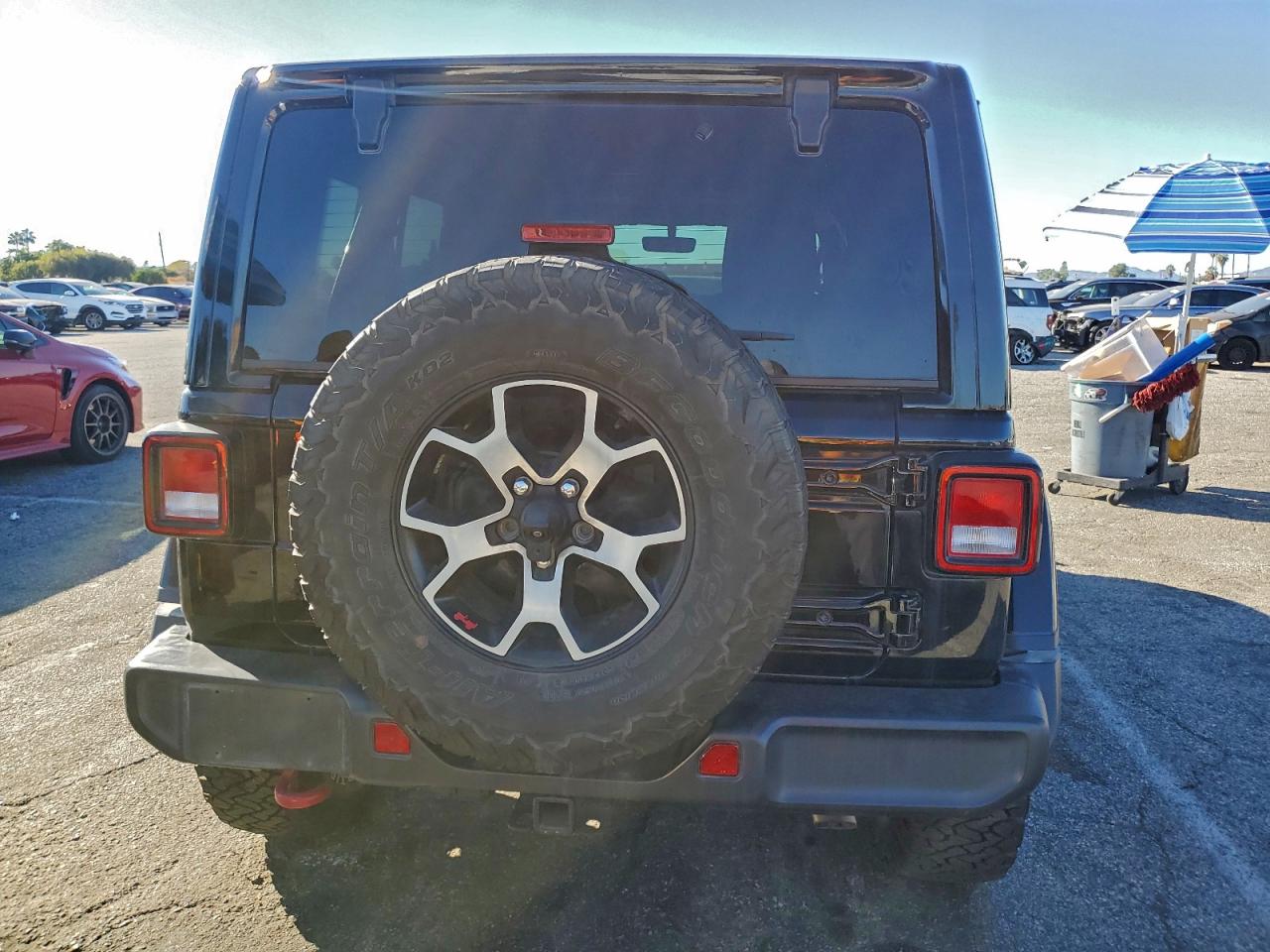 2018 Jeep Wrangler Unlimited Rubicon VIN: 1C4HJXFG3JW327312 Lot: 96114225