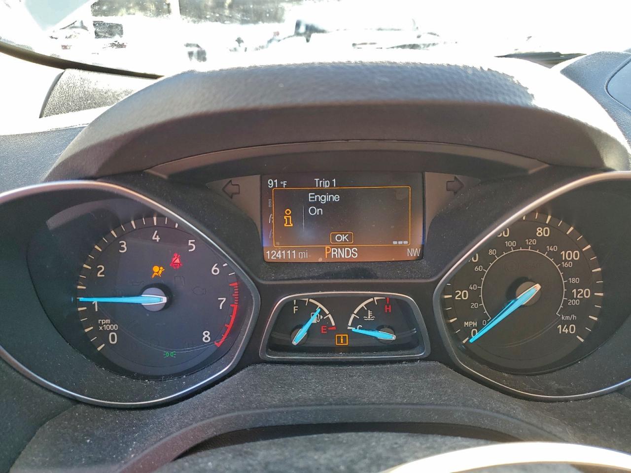 2017 Ford Escape S VIN: 1FMCU0F75HUC12415 Lot: 96560035