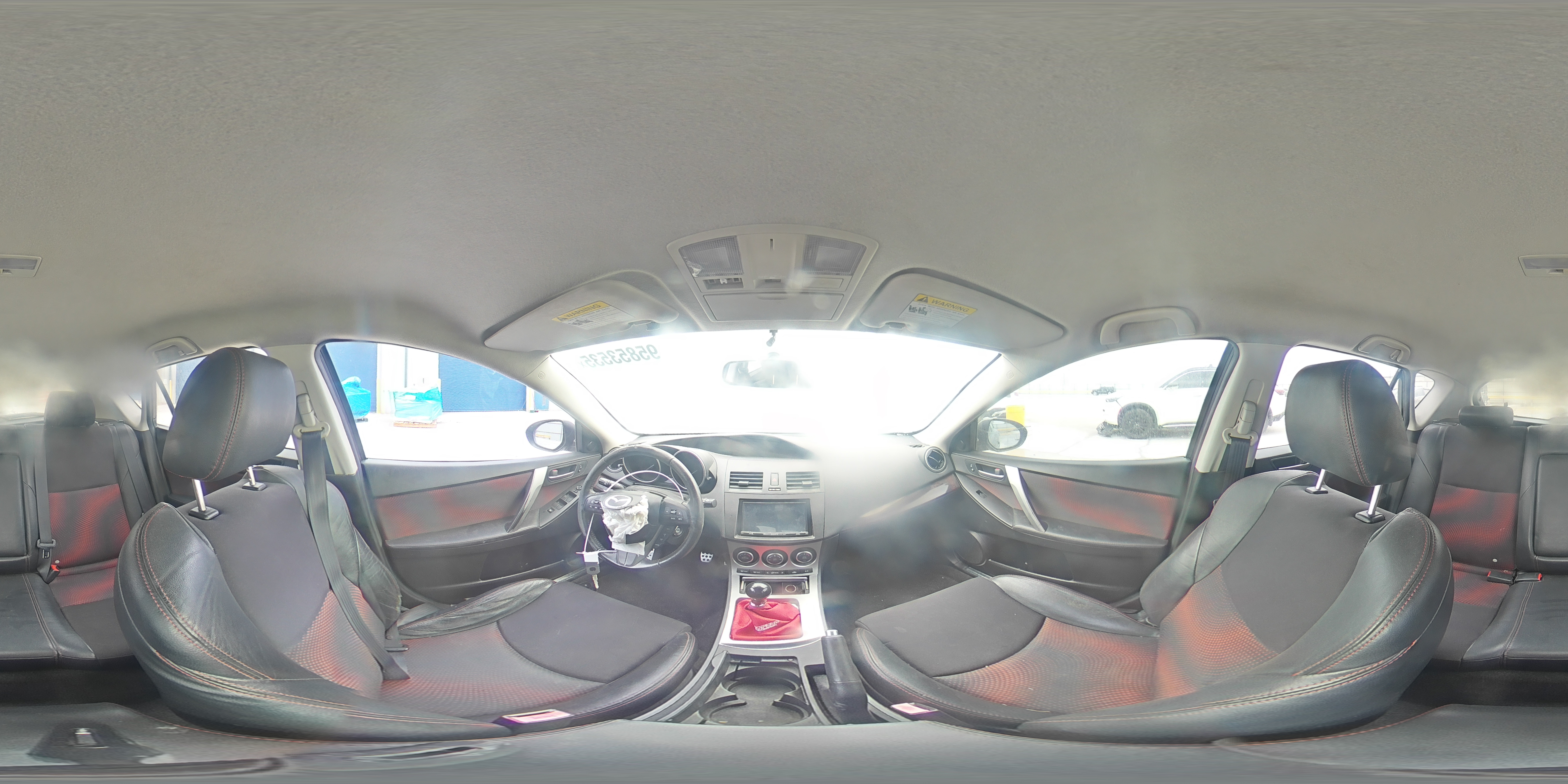 2011 Mazda Speed 3 VIN: JM1BL1K46B1380111 Lot: 95853535