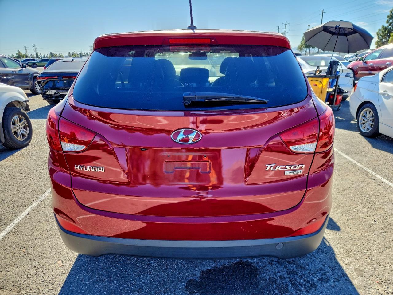 2013 Hyundai Tucson Gls VIN: KM8JU3AC8DU726900 Lot: 85442695