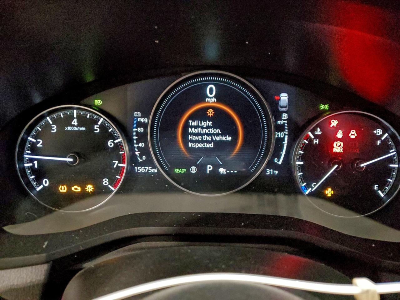 2025 Mazda Cx-90 Select VIN: JM3KKAHD7S1195356 Lot: 96780075