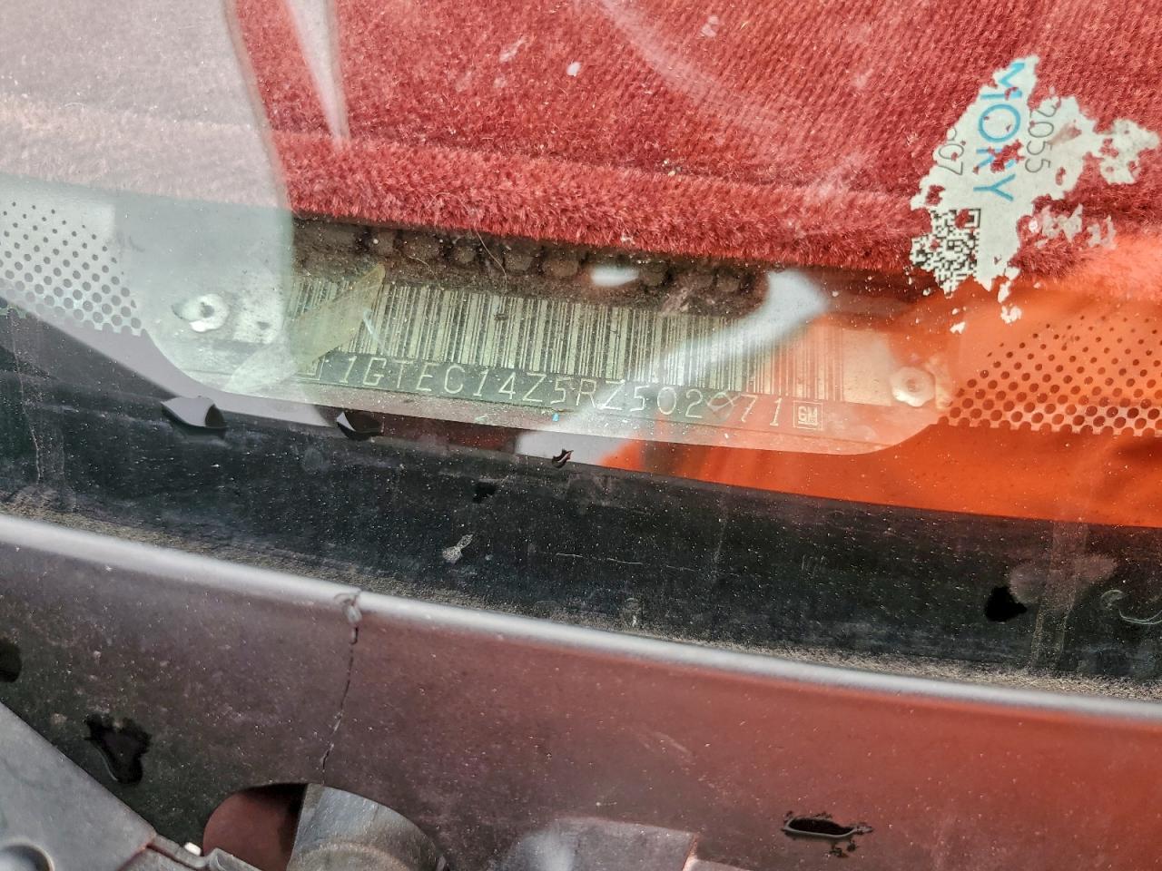 1994 GMC Sierra C1500 VIN: 1GTEC14Z5RZ502071 Lot: 95639865