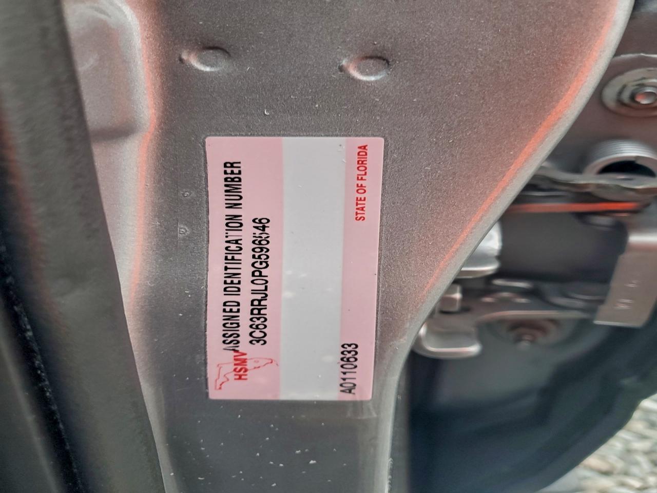 2023 Ram 3500 Laramie VIN: 3C63RRJL0PG596546 Lot: 93344425