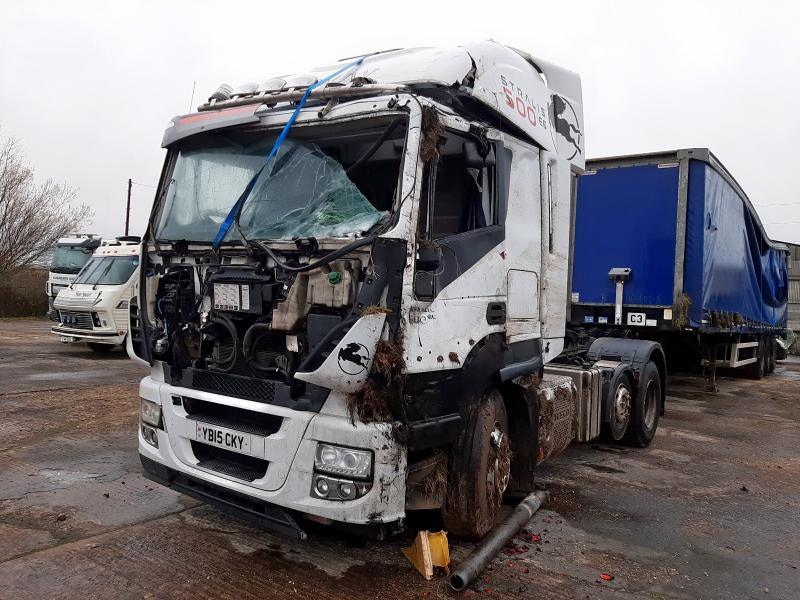 2015 IVECO STRALIS AS440S50TX/P S-A  for sale at Copart SANDTOFT