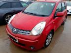 2007 NISSAN NOTE 1.4 SE 5DR for sale at Copart SANDY