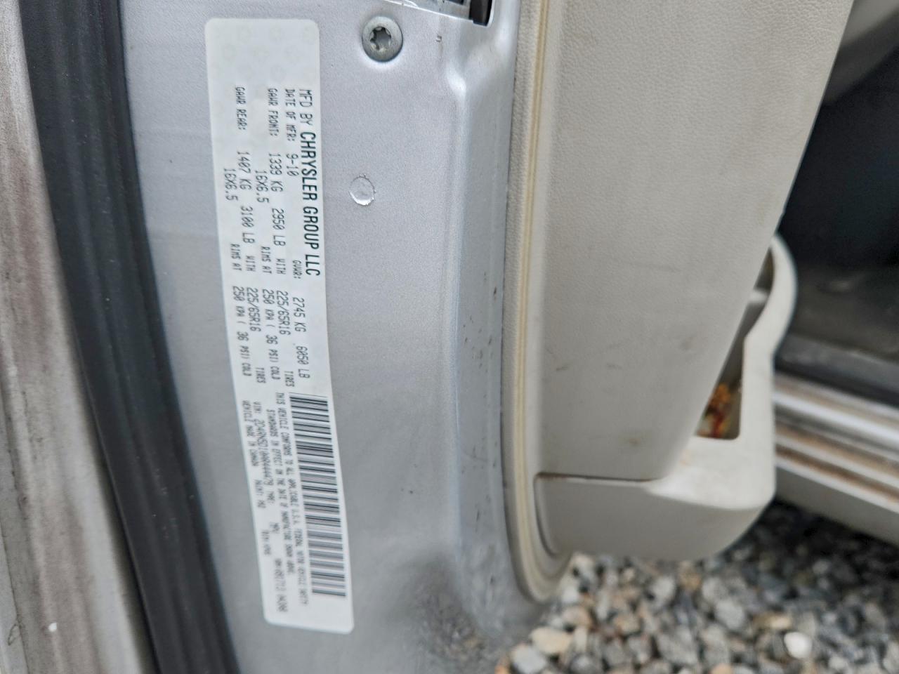 2010 Dodge Grand Caravan Sxt VIN: 2D4RN5D10AR444479 Lot: 93398645