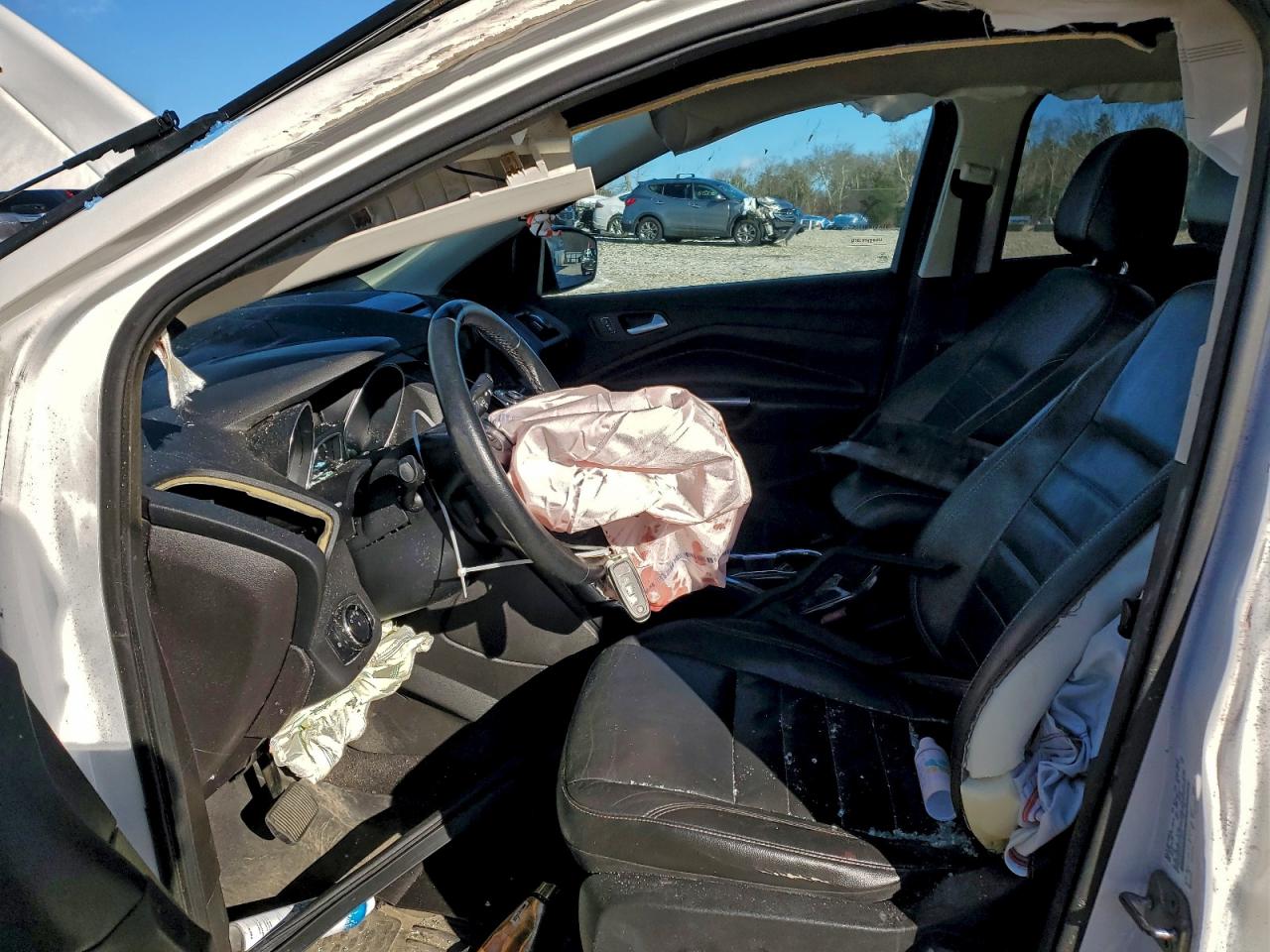 2014 Ford Escape Titanium VIN: 1FMCU9J9XEUD12888 Lot: 96618075