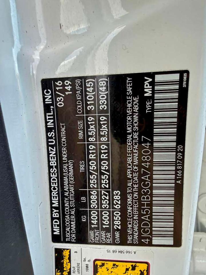 Фото: 4JGDA5HB3GA748047