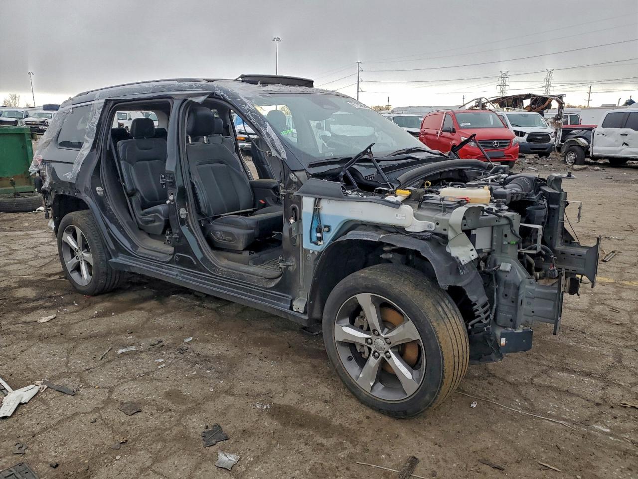 2021 Jeep Grand Cherokee L Limited VIN: 1C4RJKBG3M8110168 Lot: 97720655