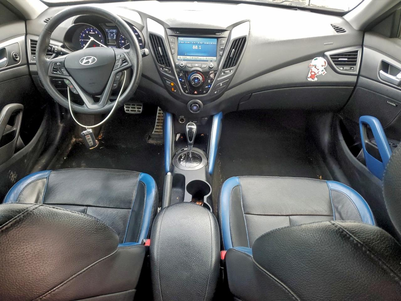 2013 Hyundai Veloster Turbo VIN: KMHTC6AE9DU100772 Lot: 94591305