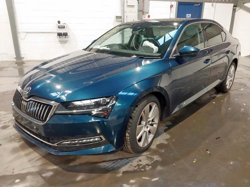 2021 SKODA SUPERB 1.5 TSI SE L 5DR DSG for sale at Copart EAST KILBRIDE
