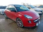 2014 VAUXHALL ADAM 1.2I SLAM 3DR for sale at Copart PETERLEE