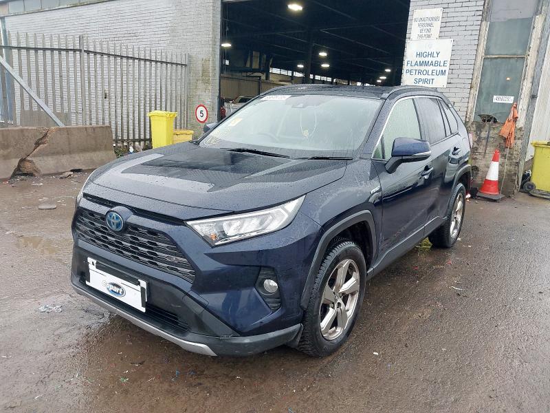 2020 TOYOTA RAV4 2.5 VVT-I HYBRID DESIGN 5DR CVT for sale at Copart PETERLEE