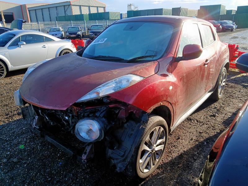 2013 NISSAN JUKE 1.6 ACENTA 5DR CVT [PREMIUM PACK] for sale at Copart ROCHFORD