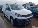 2022 PEUGEOT PARTNER 1000 1.5 BLUEHDI 100 PROFESSIONAL PREM VAN [6 SPD] for sale at Copart SANDY