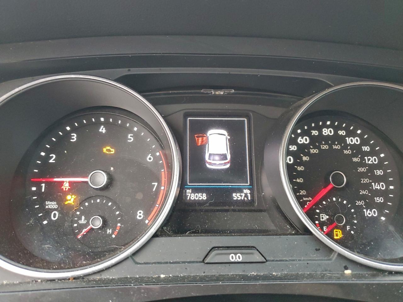 2019 Volkswagen Tiguan Se VIN: 3VV2B7AX6KM058560 Lot: 94804475