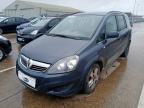 2011 VAUXHALL ZAFIRA 1.8I EXCLUSIV 5DR for sale at Copart NEWBURY